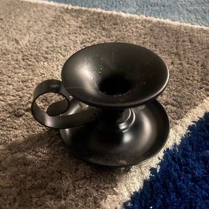 Old style tall candle holder